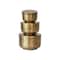 Hello Honey® Antique Brass Hammered Debossed Aluminum Containers